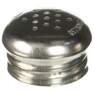 COVER S&P SHAKER 2 OZ MUSHROOM CHROME