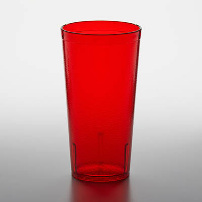 TUMBLER 20 OZ TEXTURED SAN RED