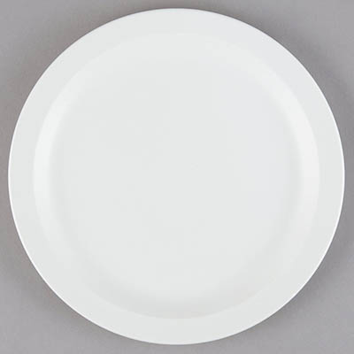 PLATE 9" POLYCARB NR WHITE