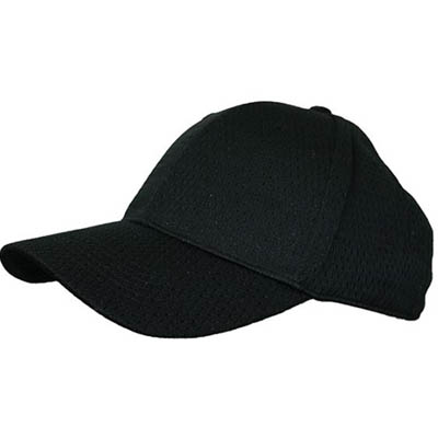 CAP BASEBALL COOL VENT BLACK