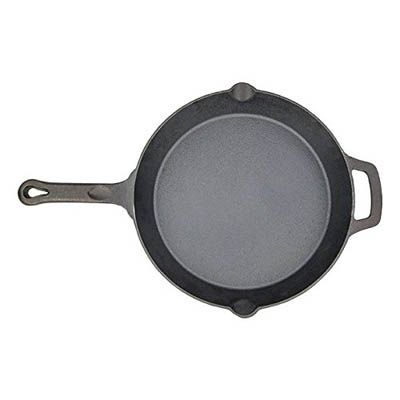 SKILLET 12" CAST IRON FIREIRON BLACK