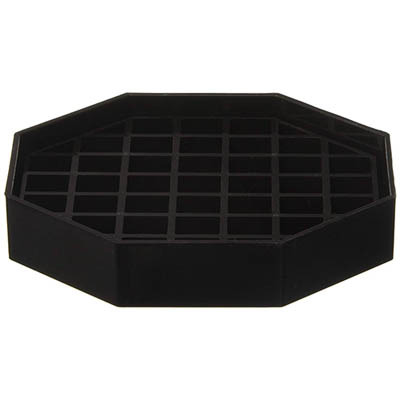 TRAY 4.5" DRIP REMOVABLE GRID BLACK
