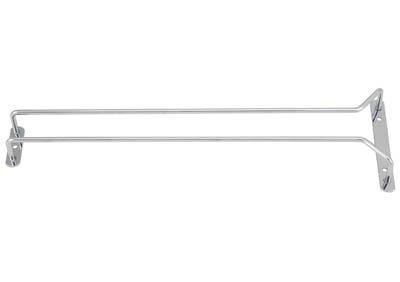 HANGAR GLASS WIRE 16" CHROME