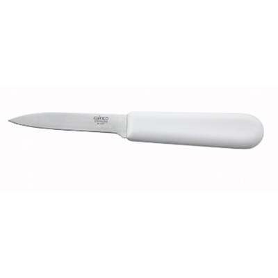 KNIFE PARING 4" WHT POLY HANDLE