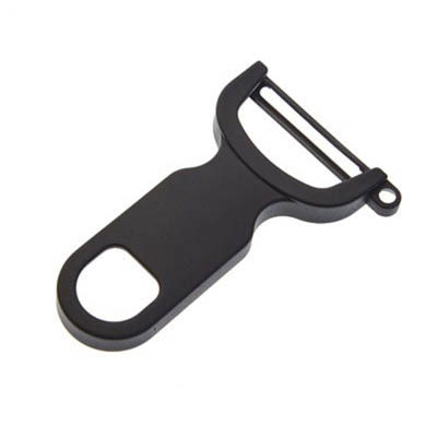 PEELER VEGETABLE 4" SWIVEL BLADE BLACK