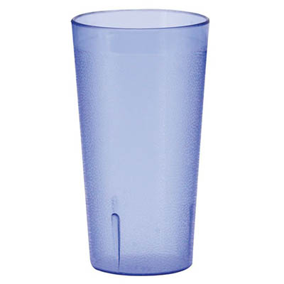 TUMBLER 12 OZ PEBBLE BLUE POLY