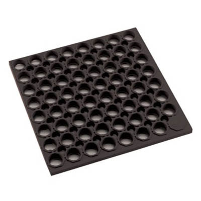 MAT FLOOR RUBBER 3X5 BLK