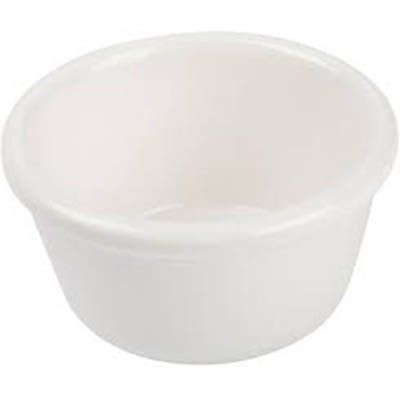 RAMEKIN 6 OZ MELAMINE PLAIN WHITE