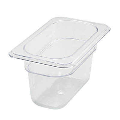 PAN FOOD PLASTIC 1/9 SIZE4"DEEP