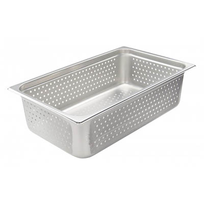 PAN STM TABLE FULL SIZE 6" DP PERFORATED