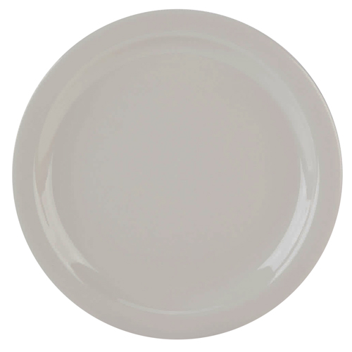 PLATE CHINA 10.5" NR EGGSHELL