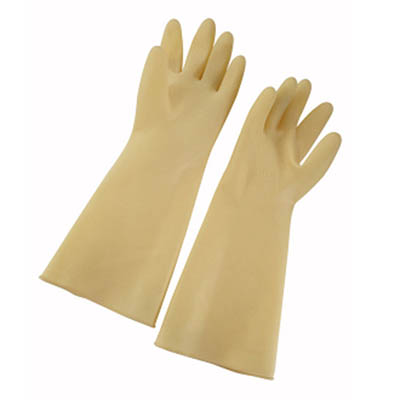 GLOVES DISHWASHING MEDIUM LATEX YELLOW