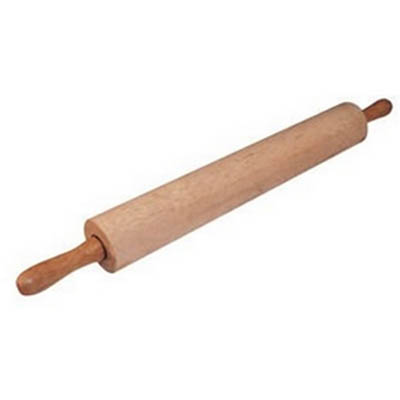 ROLLING PIN 18" DIA WOOD