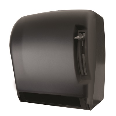 LEVER ROLL TOWEL DISPENSER BLK