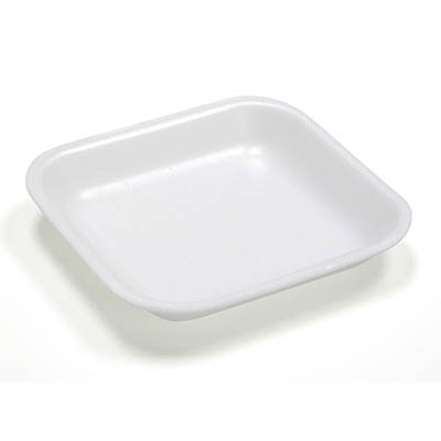 TRAY FOAM MEAT 1.5 WHITE -BF