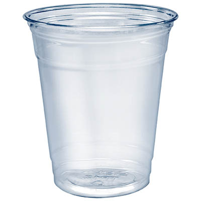 CUP PLAST 12/14 OZ CLR SOLO 92MM PET