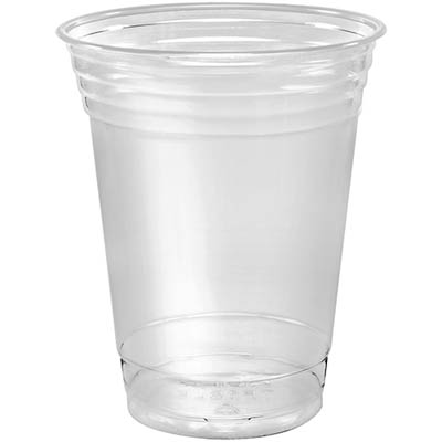 CUP PLAST 16 OZ CLR PET