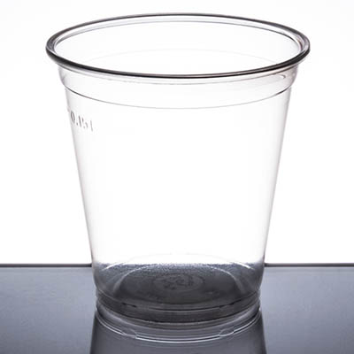 CUP PLAST 7 OZ CLR PET