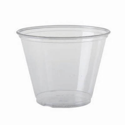 CUP PLAST 9 OZ SQT 92MM DIAMETER