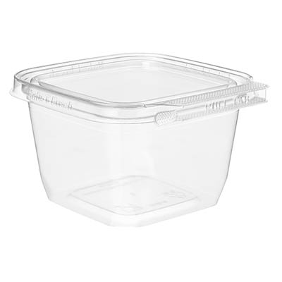 CONT PLAST 16 OZ SQUAREWARE SAFE-T-FRESH