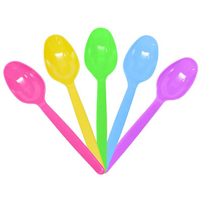 CUTLERY SPOON MED HVY RAINBOW