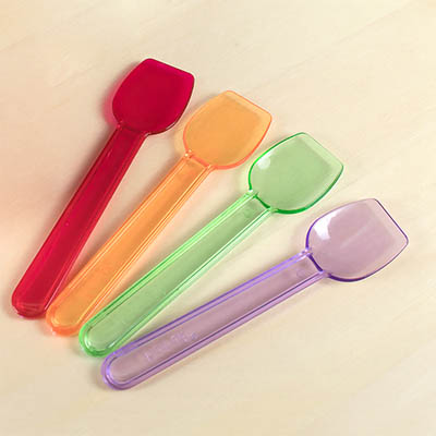 CUTLERY SPOON GELATO RAINBOW