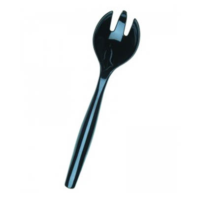 CUTLERY SERVING FORK 10" BLK PP