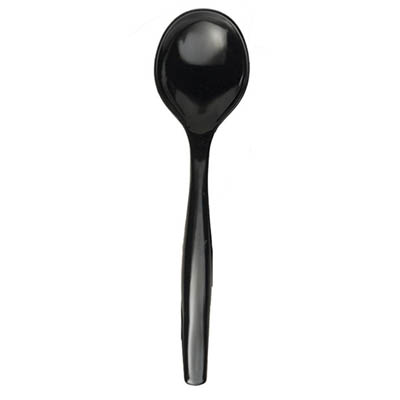 CUTLERY SERVING SPOON 10"BLK