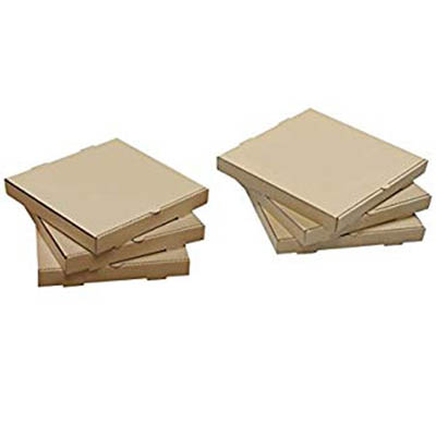 BOX PIZZA 8" PLAIN KRAFT 1-5/8