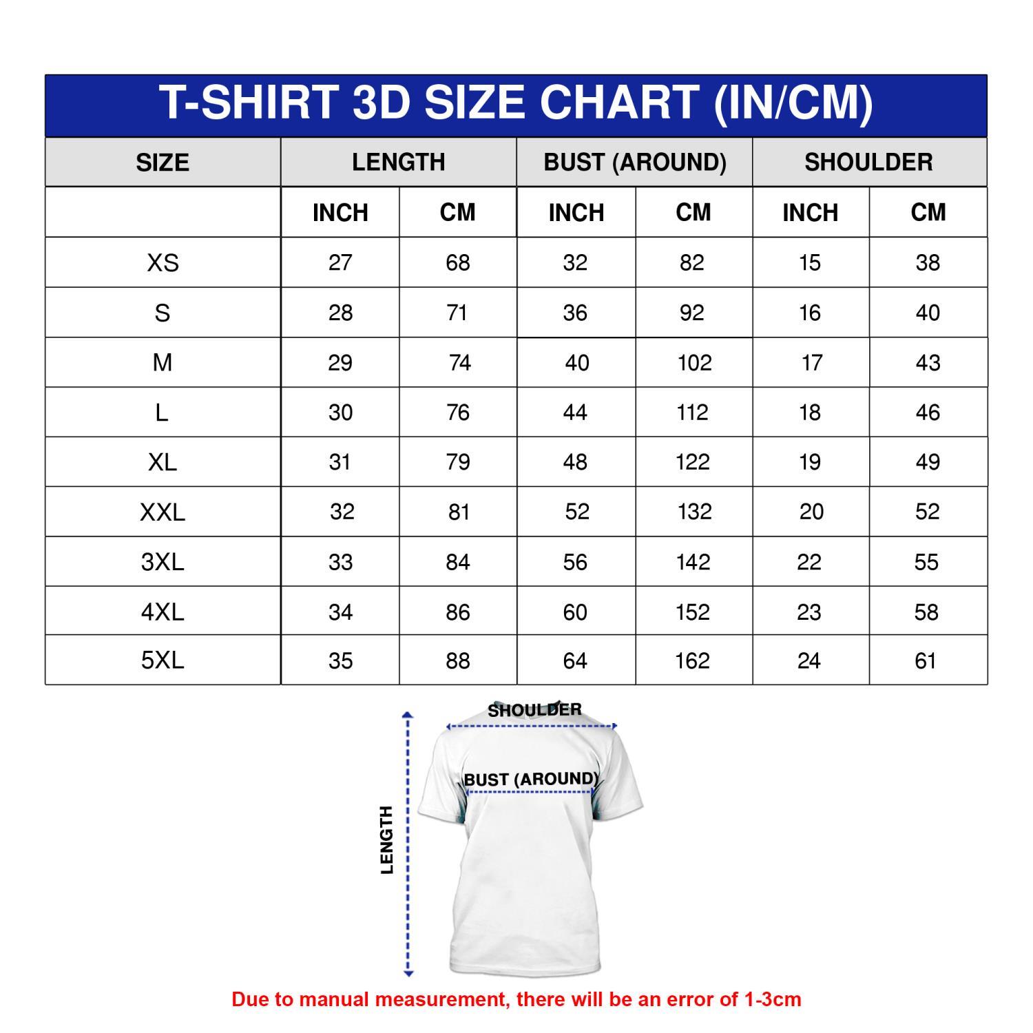 t shirt 3d