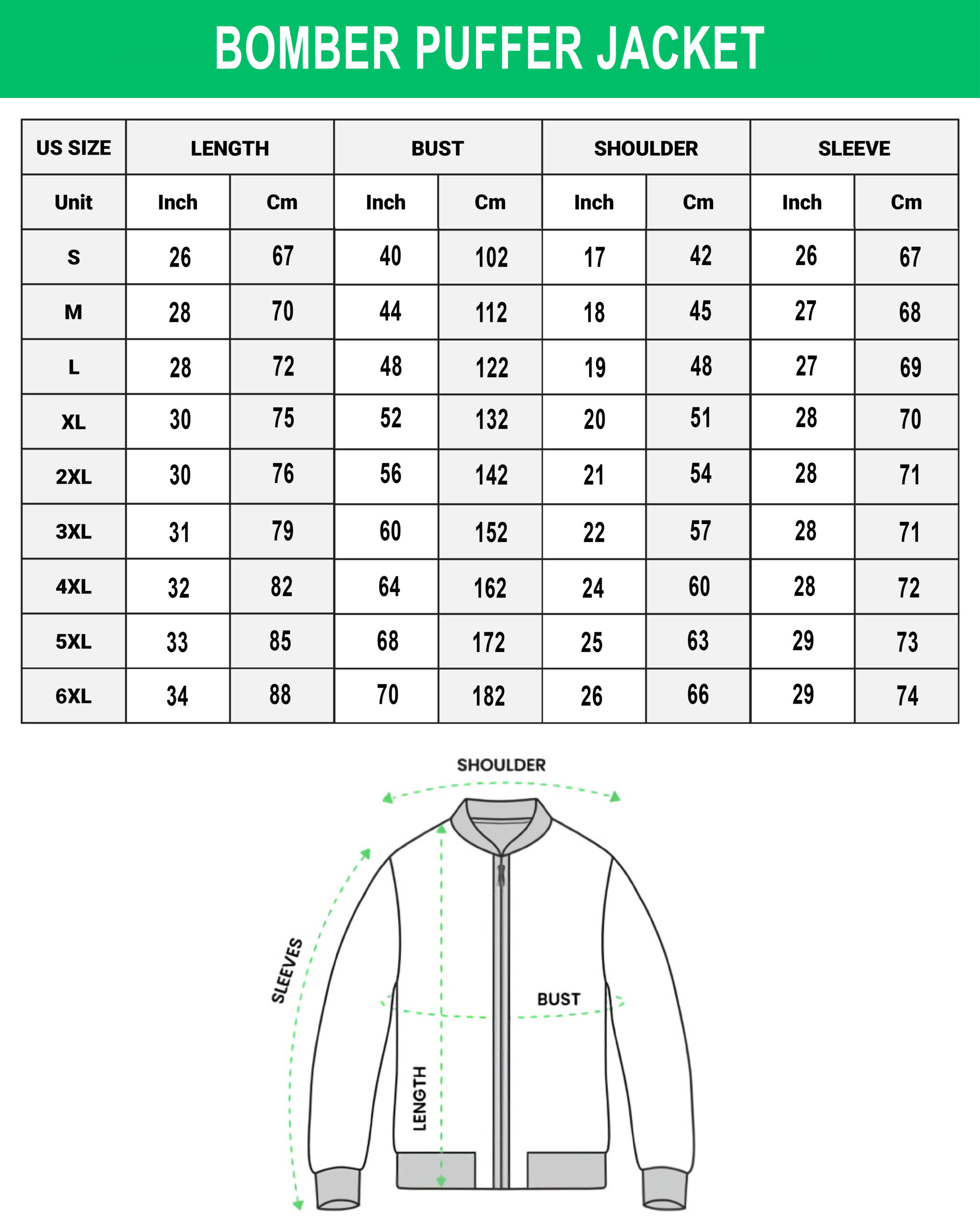 Bổ sung Size chart SP