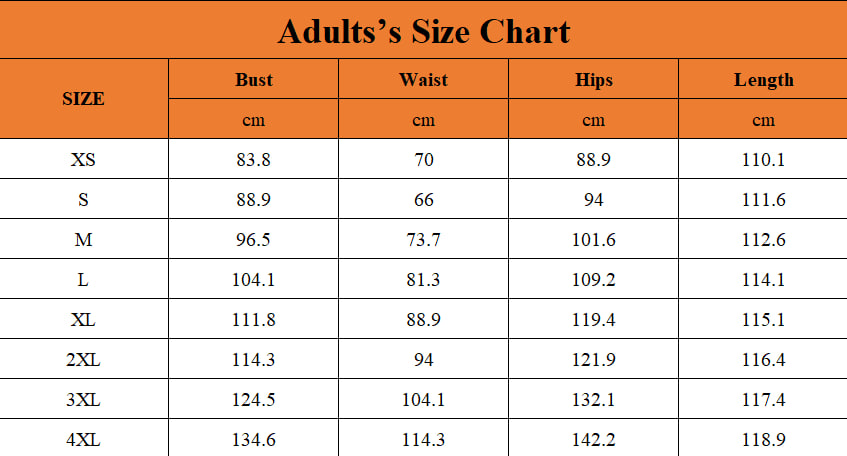 Size Adult Pajamas Set