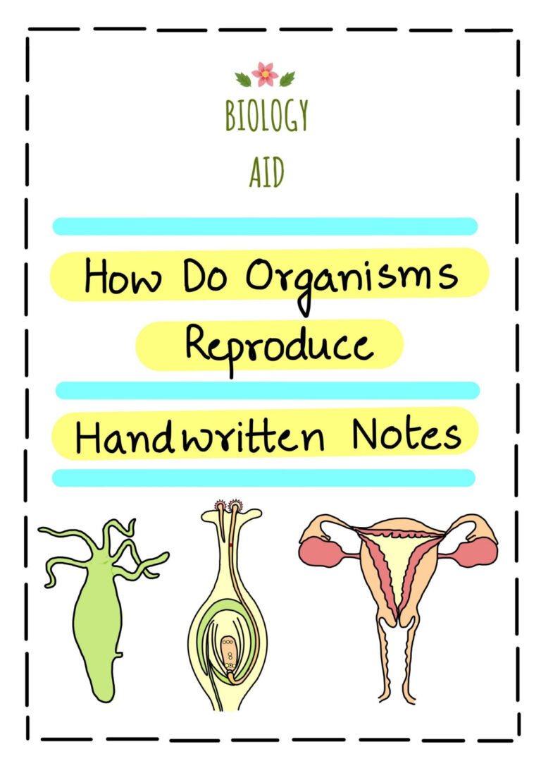 How Do Organisms Reproduce (Biology Aid Notes)