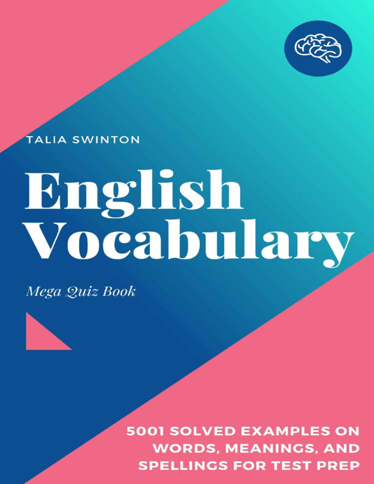 2219 English Vocabulary Mega Quiz Book