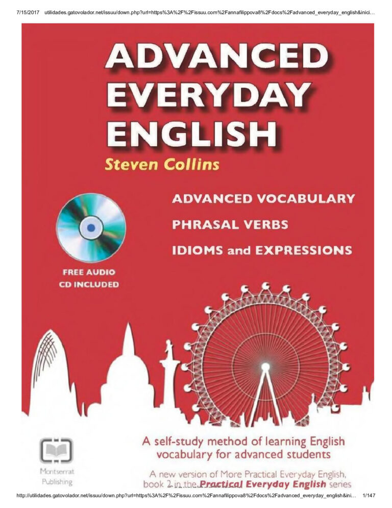 Advanced Everyday English