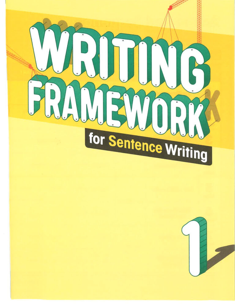 Wrting Framework For Sentence 1