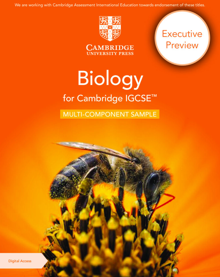 Cambridge IGCSE Biology Executive Preview – Digital