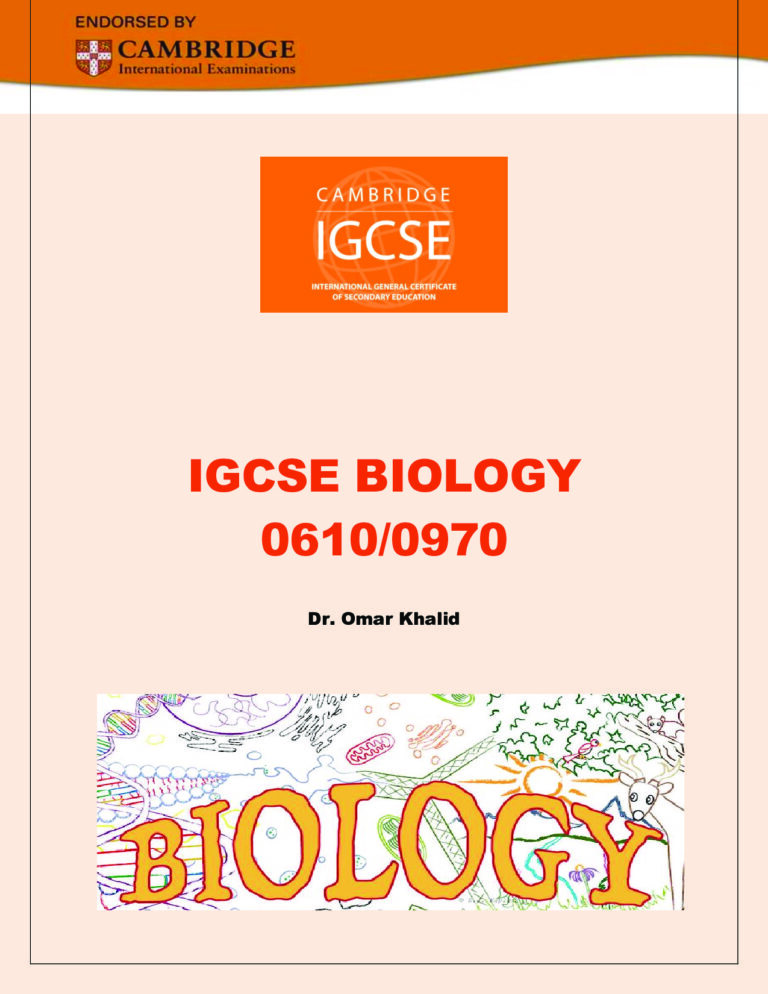 Biology Igcse Notes