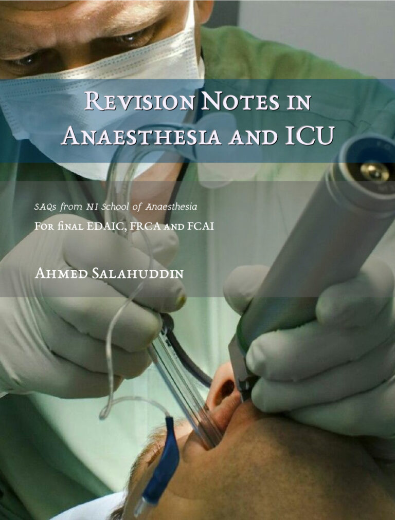 Revision Notes in Anaesthesia and ICU