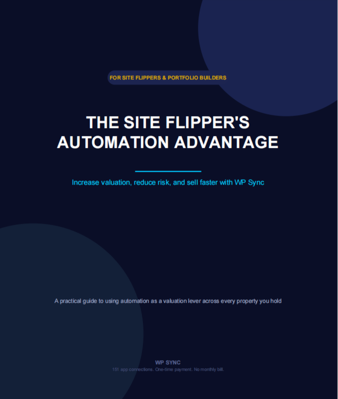Site Flippers Advantage
