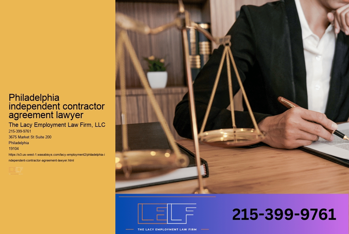 Philadelphia independent contractor agreement lawyer