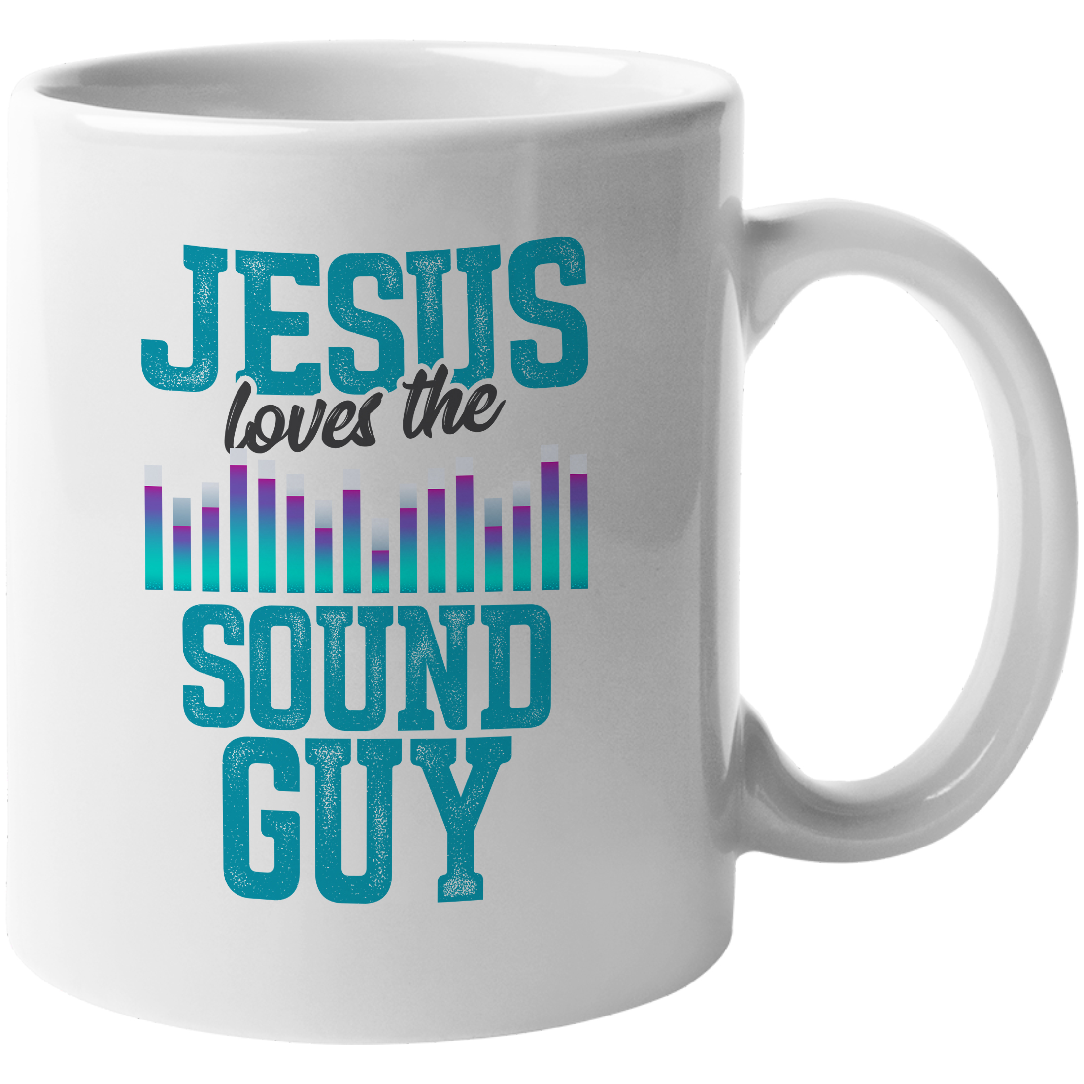 Jesus Loves the Sound Guy Coffee & Tea Gift Mug