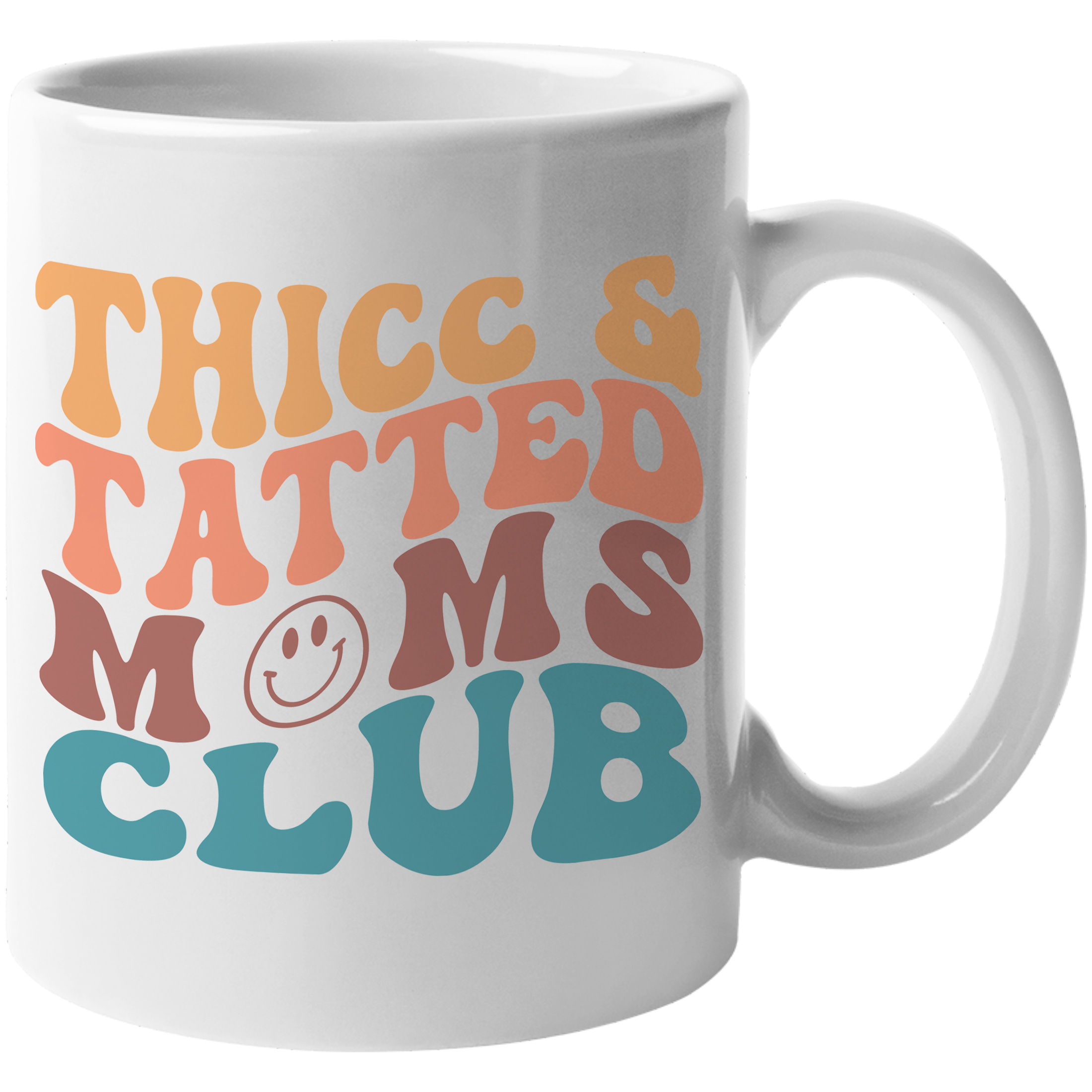 Thicc Mom Coffee Mugs | LookHUMAN