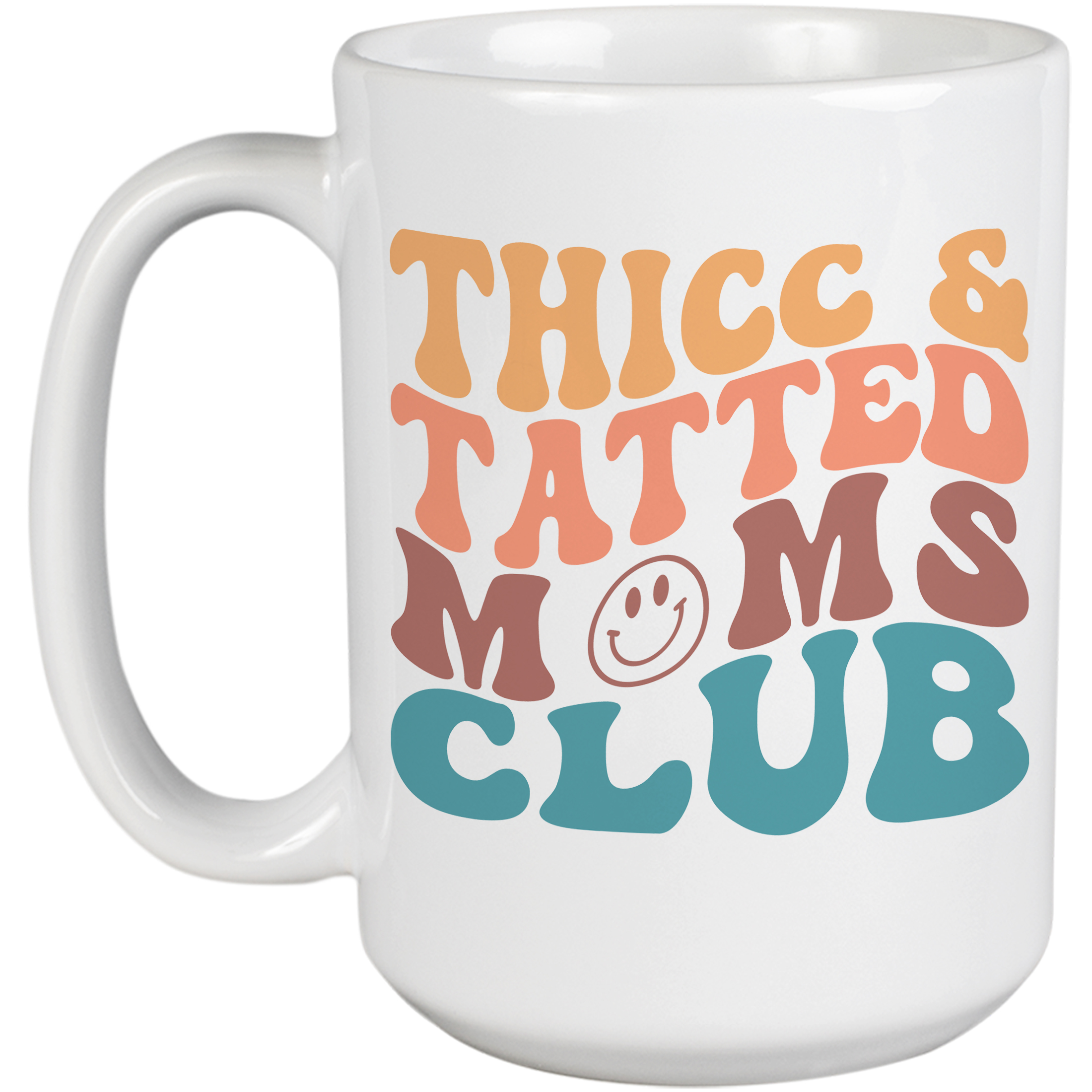 Thicc Mom Coffee Mugs | LookHUMAN