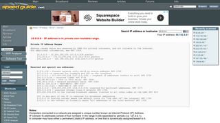 10.0.0.6 IP Address Location | SG IP network tools - SpeedGuide