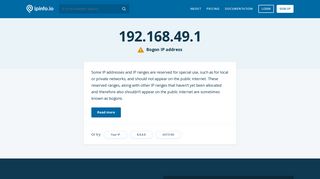 192 168 49 1 Login And Support