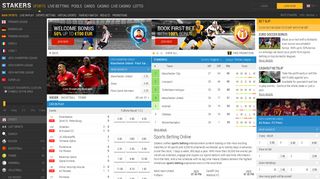 Stakers — Sports Betting, Live Odds, Online Casino & Games