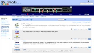 WTF is 4 digit pin ? - Rogers | DSLReports Forums