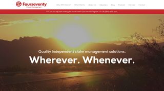 Fourseventy Claim Management: Quality independent claim ...