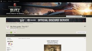 My first guide: The IS-7 - General Discussion - World of Tanks ...